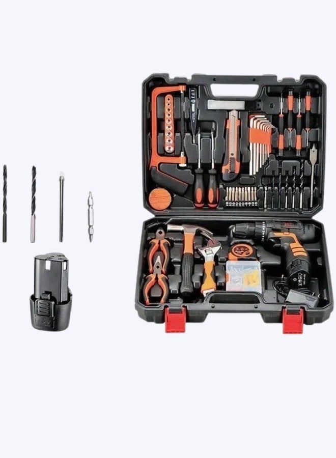 Denx Cordless Drill Set | Max. Diameter 10mm | Speed ​​0-800 rpm | Voltage 12V | Battery Capacity 1300mAh - Image 4