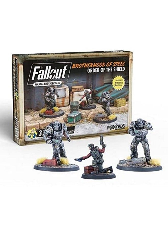 Modiphius Fallout Wasteland Warfare Brotherhood Of Steel Order Of The Shield - Image 1