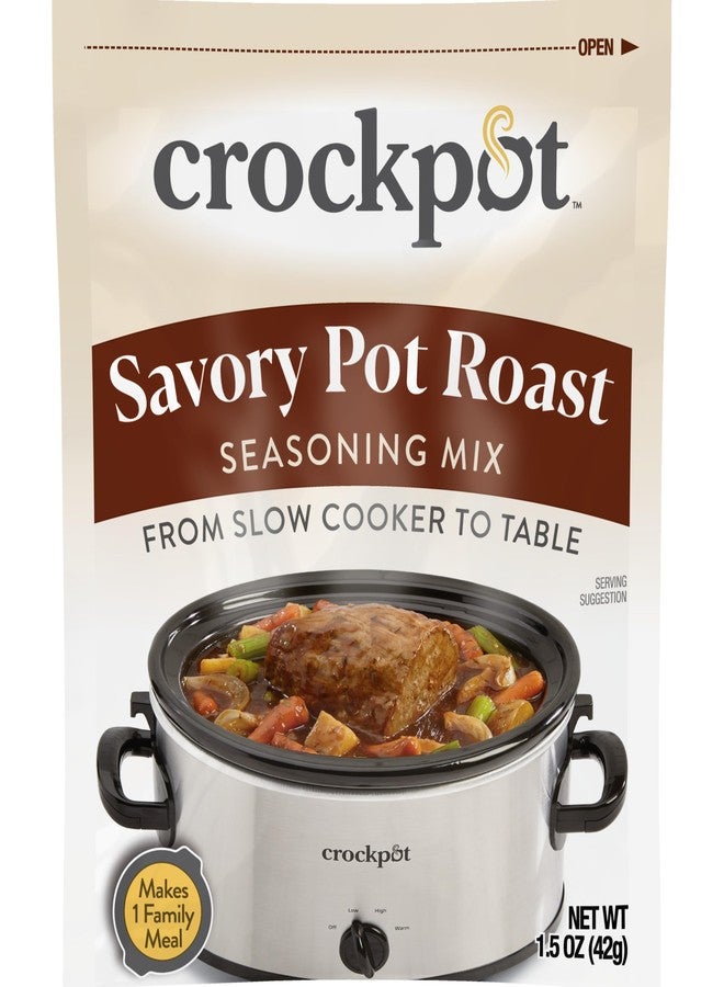 Crock-Pot Savory Pot Roast Seasoning Mix, 1.5 Ounce (Pack of 12) - Image 1