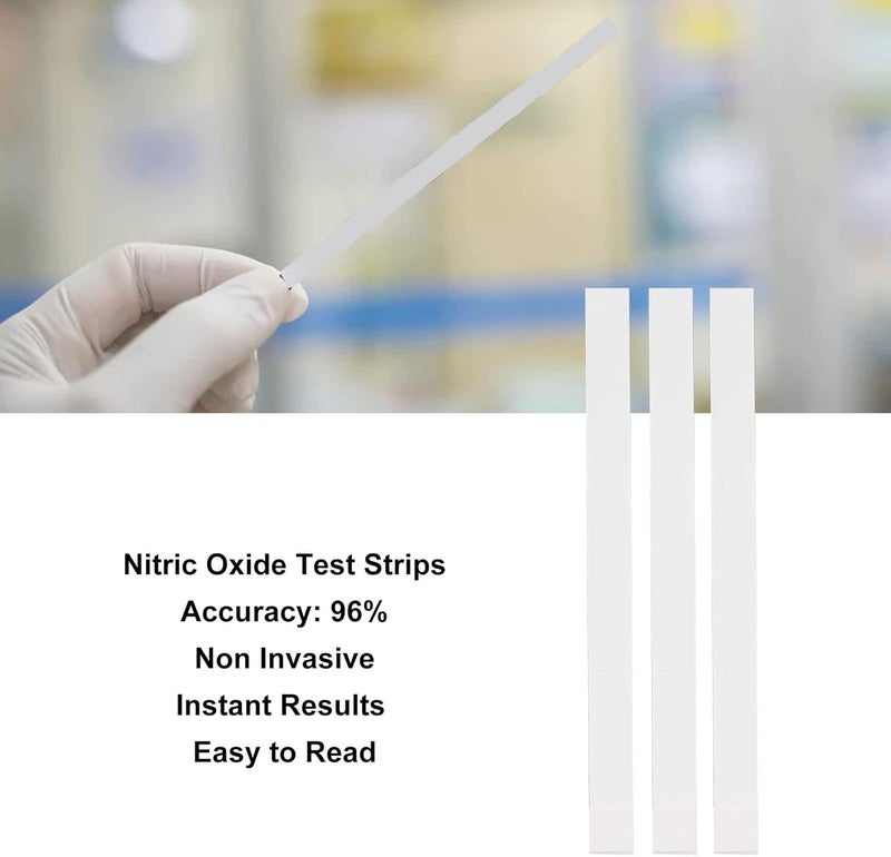 كلاراكو شرائط اختبار أكسيد النيتريك، تختبر مستويات النتريت في اللعاب، تعمل عن طريق قياس النتريت في فمك للإشارة إلى كمية أكسيد النيتريك في جسمك - Image 2
