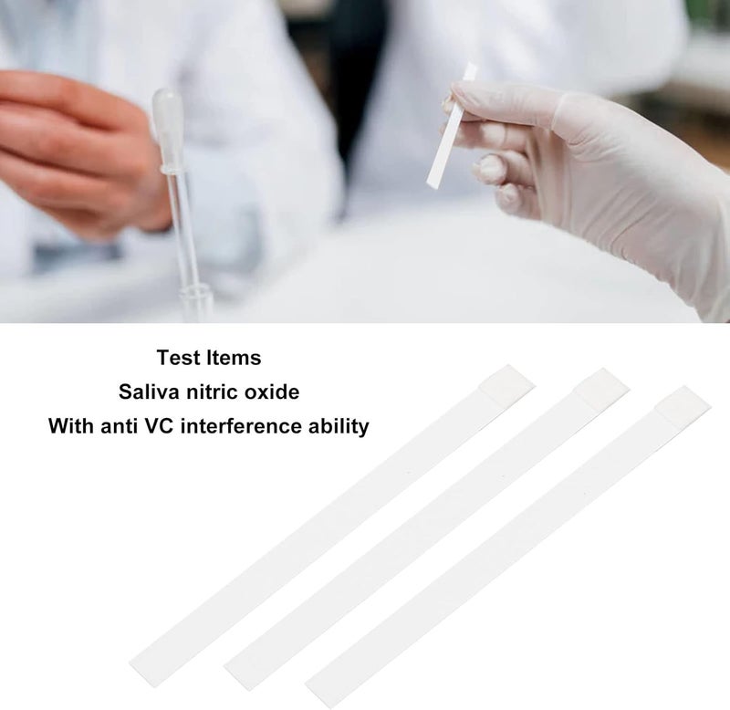 كلاراكو شرائط اختبار أكسيد النيتريك، تختبر مستويات النتريت في اللعاب، تعمل عن طريق قياس النتريت في فمك للإشارة إلى كمية أكسيد النيتريك في جسمك - Image 3
