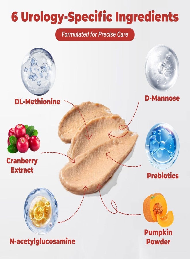 VivaElixir Cat UTI Treatment & Kidney Nutrition Supplement | Cranberry Powder for Cats | Low in Phosphorus & Salt | Supports Urinary Health | Easily Absorbed Protein | Suitable for Picky Cats - Bars 12g x 30 - Image 4