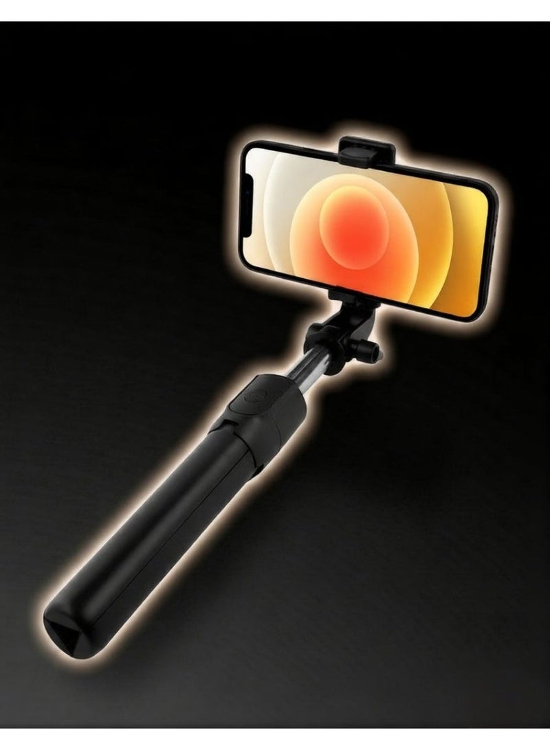 Bluetooth Selfie Stick R1 With Remote Control and Convert to Tripod Holder Stand - Image 3