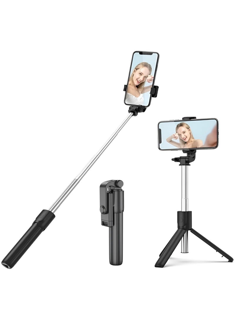 Bluetooth Selfie Stick R1 With Remote Control and Convert to Tripod Holder Stand - Image 5
