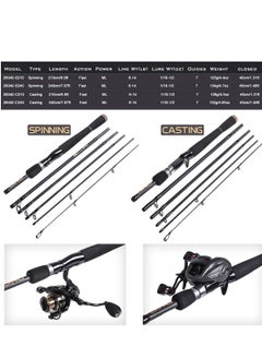 LEO Gun Handle Multi Section Road Sub Rod Sea Fishing Rod  - Image 4