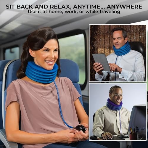 Dr. Bob's Portable Neck Traction - X-Large Cervical Distraction Device Neck Pain Relief, Headache Relief Medical Grade Materials The Doctors Choice for over 20 years - Image 5