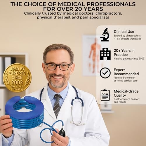 Dr. Bob's Portable Neck Traction - X-Large Cervical Distraction Device Neck Pain Relief, Headache Relief Medical Grade Materials The Doctors Choice for over 20 years - Image 2