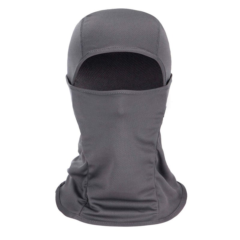 Bukela Balaclava,Face Mask Windproof Nylon Balaclavas Unisex Men Women Headcover for Outdoors Motorcycle Helmet Cycling Skiing Winter Sports Grey - Image 1