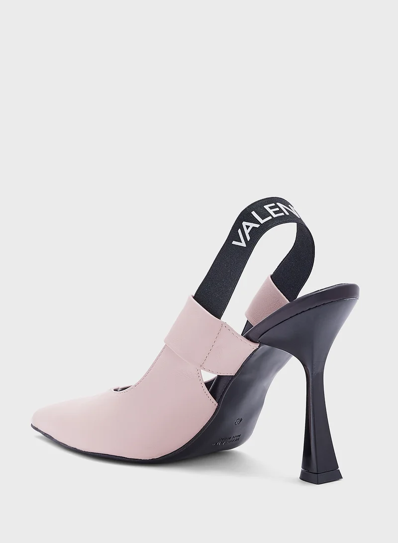 فالنتينو باي ماريو فالنتينو Ankle Strap Close Toe Pumps