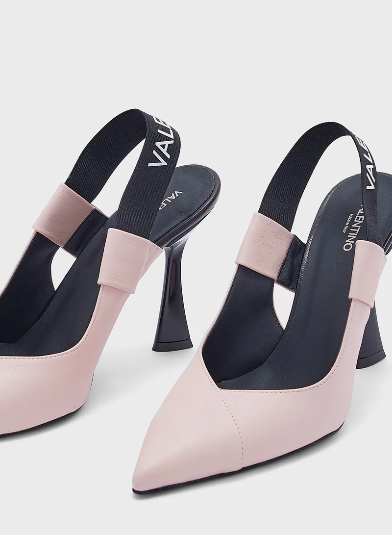 فالنتينو باي ماريو فالنتينو Ankle Strap Close Toe Pumps