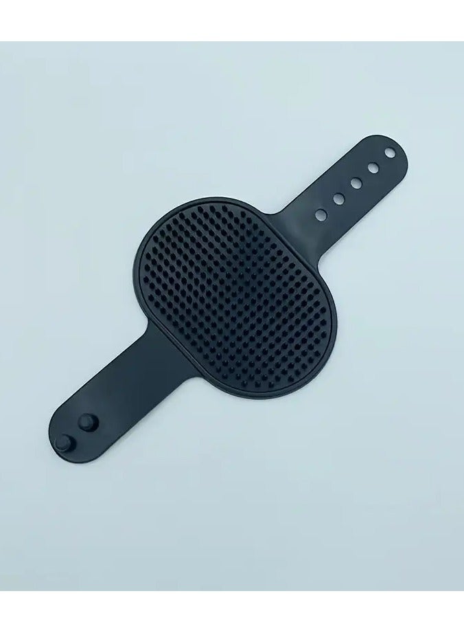 جلوسكي فرشاة القط السيليكون للتنظيف والتفكيك والتدليك - متعددة الوظائف وغير الكهربائية وصديقة للجلد وآمنة وبدون رائحة للقطط - غير مشحونة - Image 1