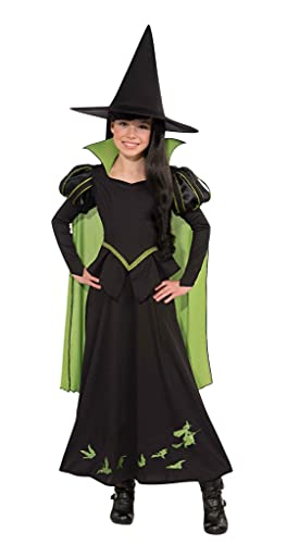Rubies The Wizard of Oz: Wicked Witch of the West Costume for Kids, Girl's Small - Image 1
