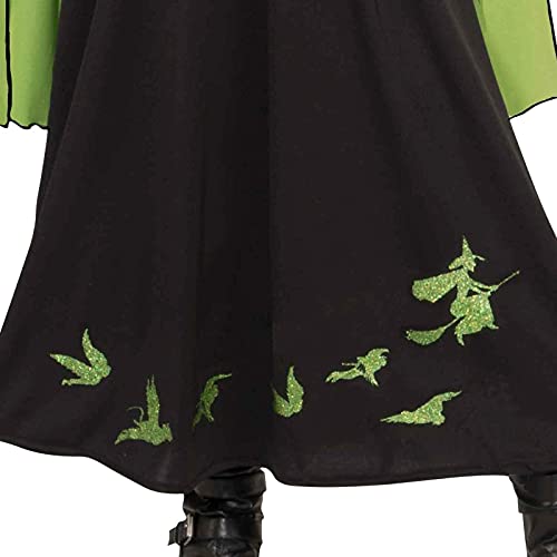 Rubies The Wizard of Oz: Wicked Witch of the West Costume for Kids, Girl's Small - Image 4