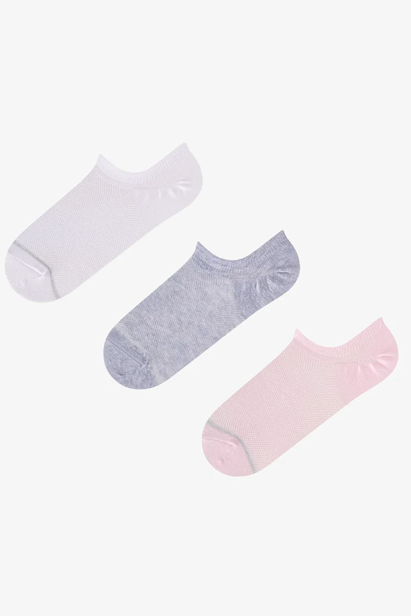 Penti PENTI Basic Mesh Cotton Glitter 2-Pack Sneaker Socks