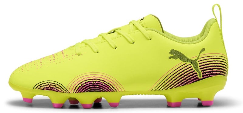 PUMA FUTURE 8 PLAY FG/AG Boys Yellow Football Boots - Image 1