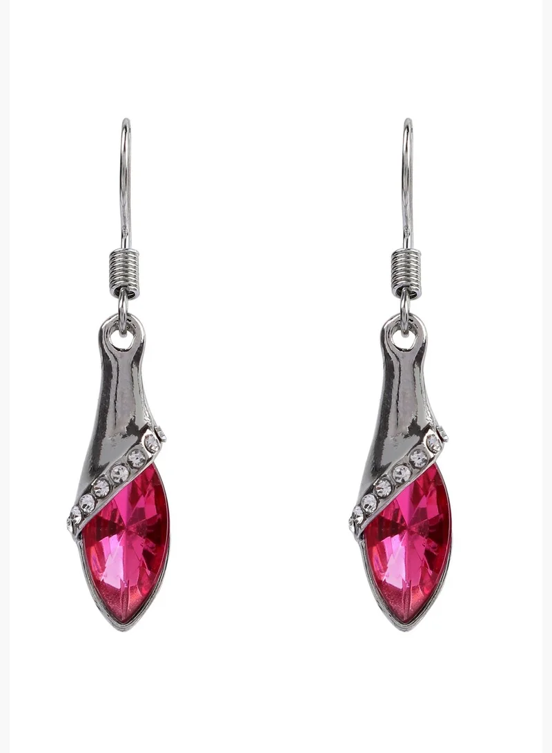 SOHI Pack of 2 Gold Plated Desinger Party Earrings