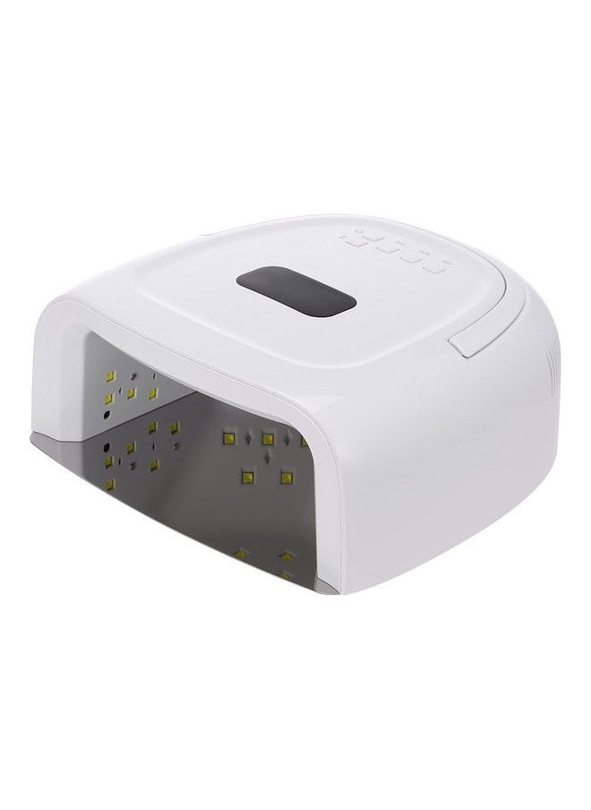 NIBEMINENT LED UV Lamp Nail Polish Dryer White  - Image 1