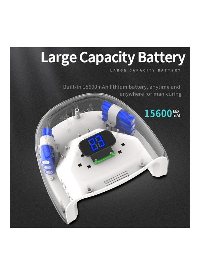 NIBEMINENT LED UV Lamp Nail Polish Dryer White  - Image 3