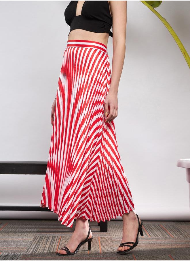 Striped Pleated A-Line Satin Skirt - pzsku/Z1BD7AD50B93E100AC830Z/45/_/1730198290/aab3ef89-8d8b-4461-b915-c65075aa6204