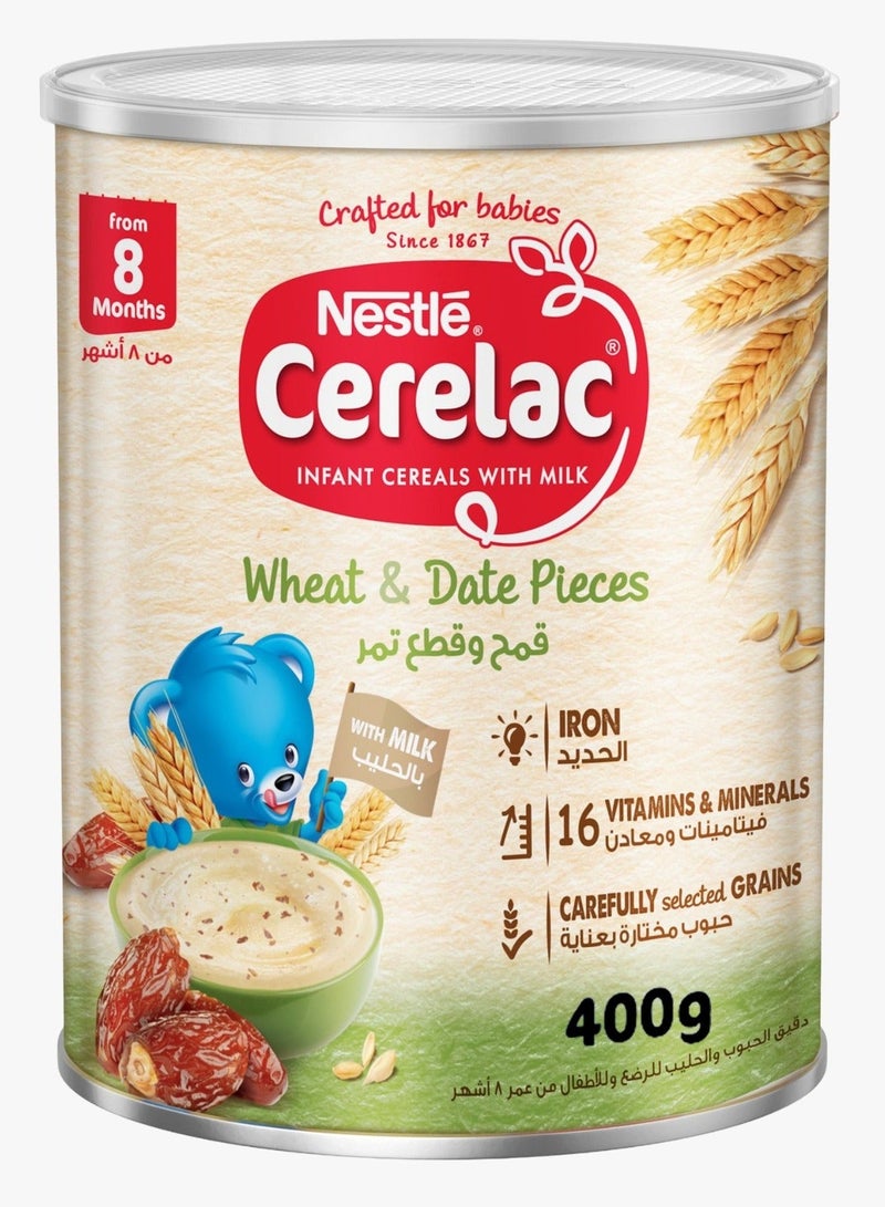 Baby Cereal Wheat & Date Pieces 400 Gm