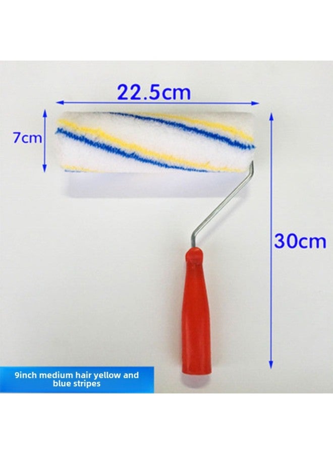 Roller Brush 9 Inch Latex Paint Paint 4 Inch 6 Inch High Quality Short Medium Long Wool Roller Outlet-Specifications:9 Inch Wool Without Dead Angle  - Image 3