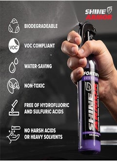 SHINE ARMOR Shine Armor Fortify Quick Coat Ceramic Coating Car Wax Spray Waterless Car Wash & Wax - Hydrophobic Top Coat Polish & Polymer Paint Sealant Protection  - Image 3