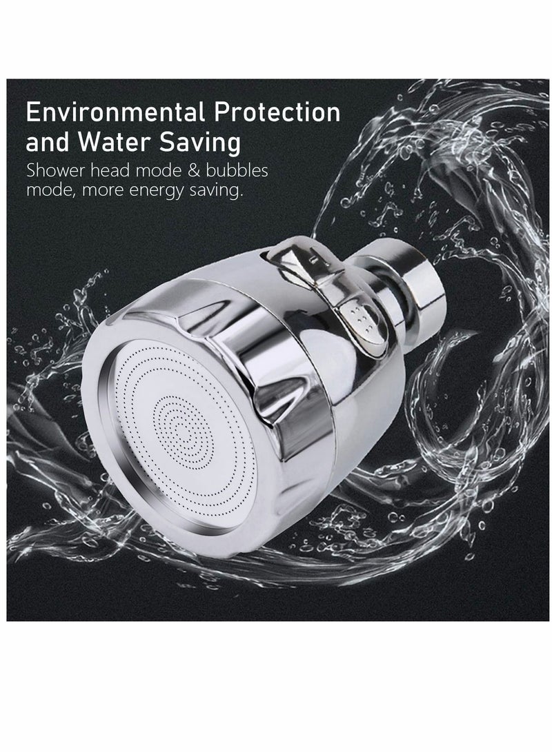 SYOSI Faucet Extender Sprayer Attachment Kitchen Movable 360° Rotatable Anti Splash Water Saving Tap Booster Shower With Universal Adapter Set Sink Accessories Tools - Image 4