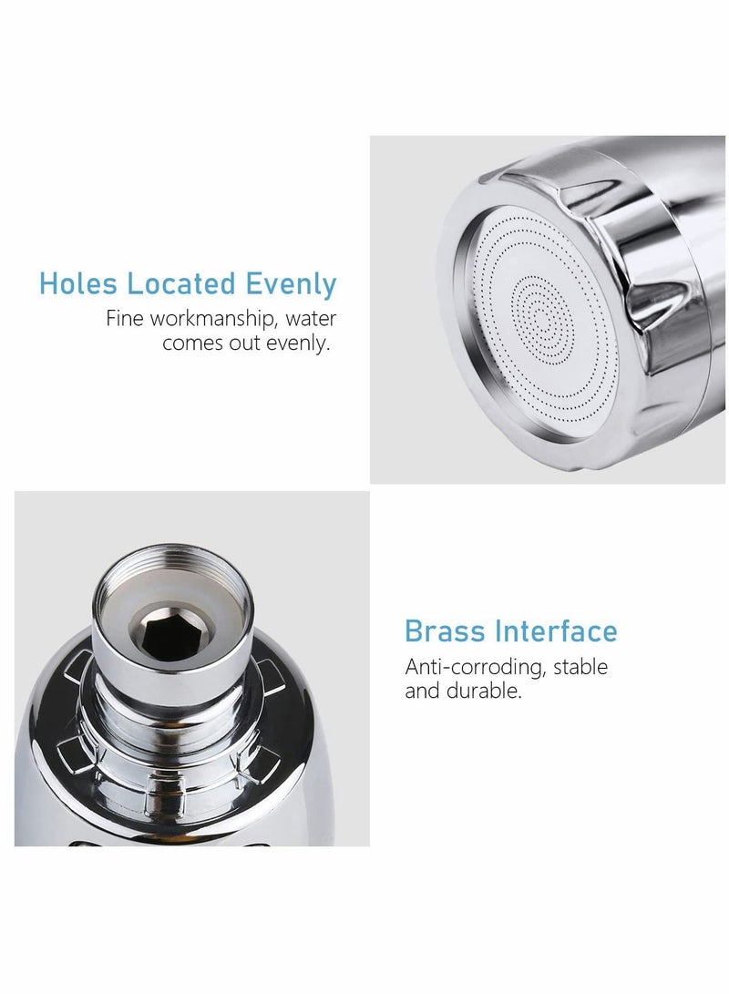 SYOSI Faucet Extender Sprayer Attachment Kitchen Movable 360° Rotatable Anti Splash Water Saving Tap Booster Shower With Universal Adapter Set Sink Accessories Tools - Image 2