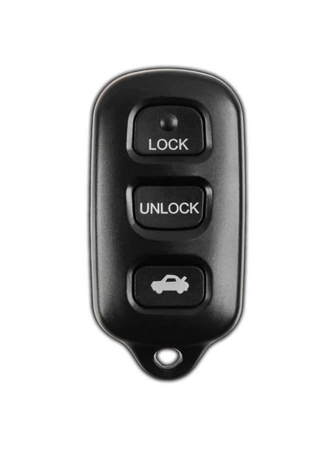 KeylessOption Key Fob Replacement for 1998 1999 2000 2001 2002 2003 2004 2005 2006 2007 2008 Toyota Camry Solara Sienna Matrix Pontiac Vibe Remote, 3-Button Panic GQ43VT14T, Self Programming - Image 1