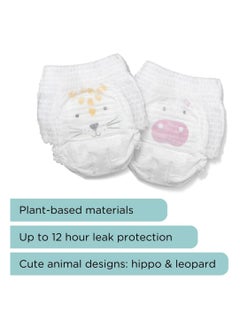Kit & Kin KIT & KIN Eco Friendly Premium UK Baby Diapers Size 4 (9-14kgs) | Pack of 10 Flash Dry Disposable Diapers, Leak Protection Hypoallergenic Diaper Size for Skin Protection Vegan Baby Diapers  - Image 4