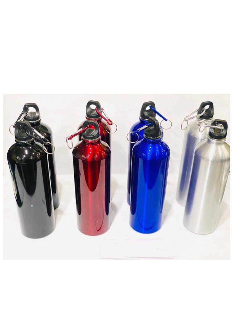 Vitacelli 2pcs Vacuum Insulated Water Bottle 500ML Stainless Steel Reusable Water Bottle Metal Leak Proof Sports Flask Silver - Image 4