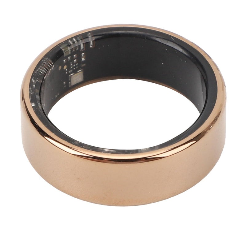 Smart Fitness Ring 8 With Heart Rate Monitor Pedometer Sleep Tracker Activity Tracking For Sports Health Golden - Image 5