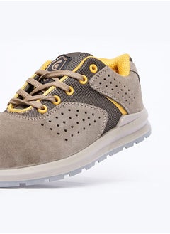 Gladiator Gladiator Steel toe Safety Shoes 6035 Camel lace up low cut Boot  - Image 5