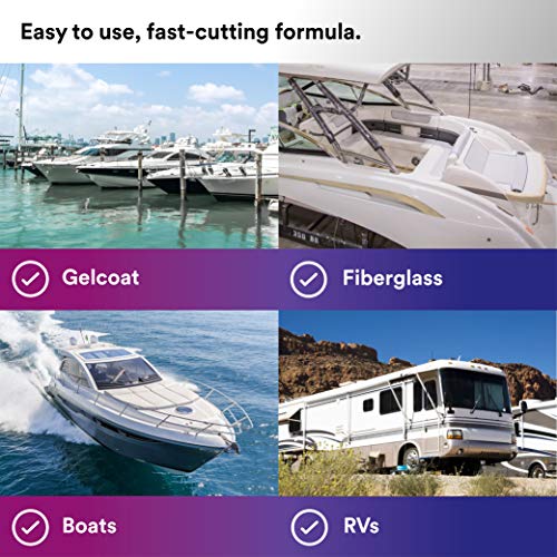 3M Perfect-It Gelcoat Heavy Cutting Compound, 36102, 1 Quart, Fiberglass Oxidation Remover for Boats and RVs - Image 5