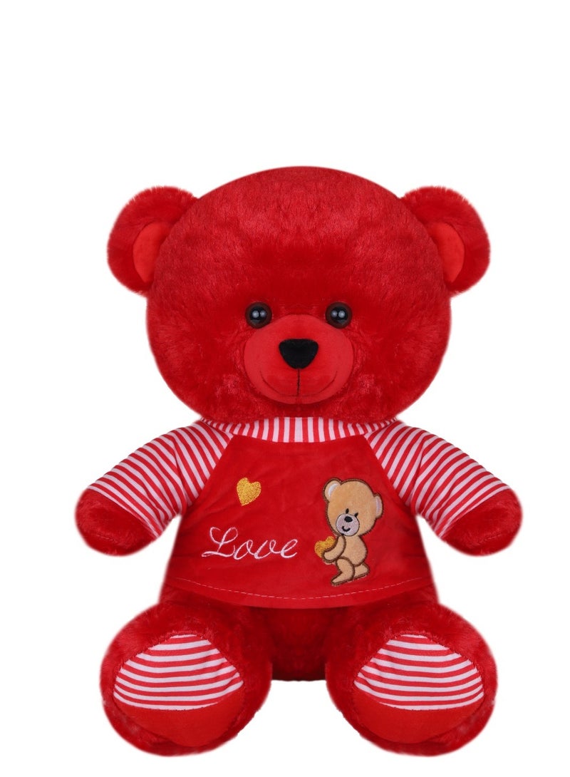 Magnolia Stylish bear with a trendy T-shirt! Size 40 cm  - Image 3