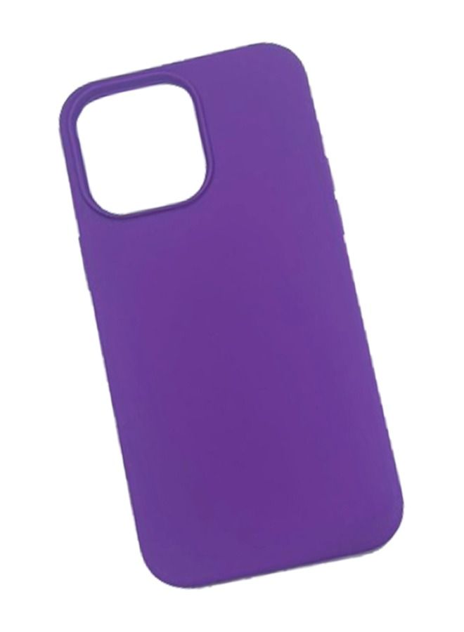 ACLIX Silicone Case 6.7 inch Full-Body Case Soft Liquid Gel Rubber Cover Shockproof Bumper Anti-Scratch Anti-Fingerprint Anti-Drop Slim for iPhone 14 Pro Max Purple - Image 1