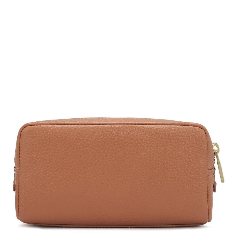 Da Milano  Wax Leather Multi Pouch - Terracotta  | Best Price UAE