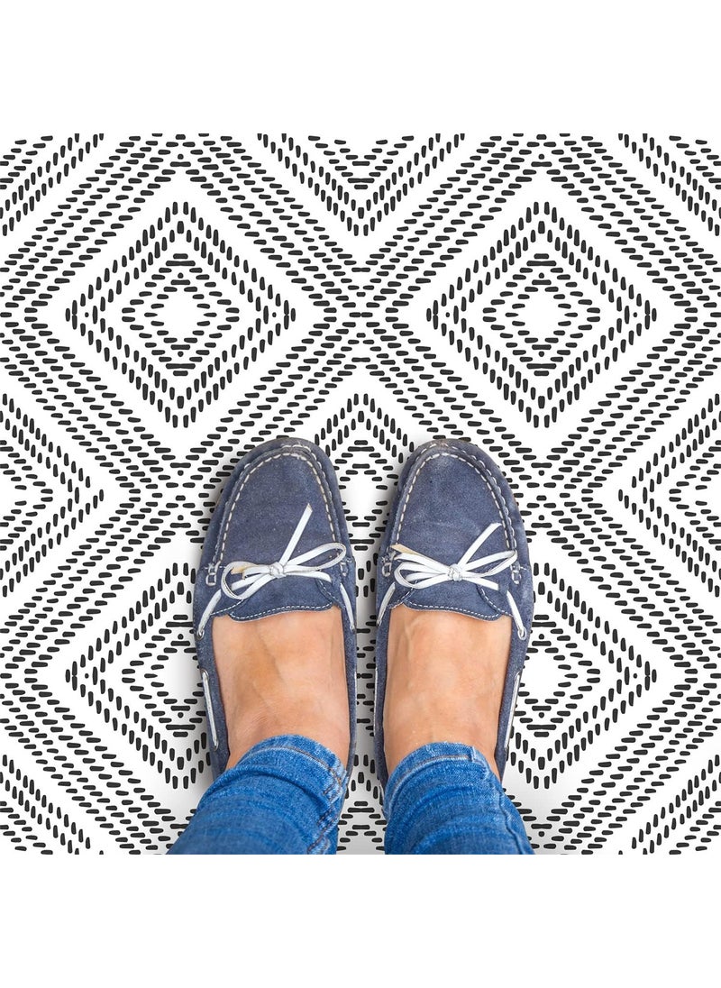 Technosmart 1PCS 30CM×30CM Self Adhesive Lvt Floor and Wall Covering Kitchen Bathroom Tile Sticker  - Image 3