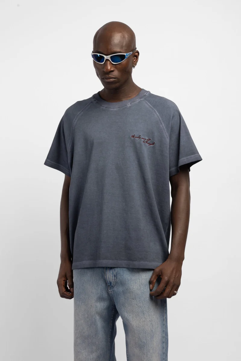 Catch Washed Embroidered T-shirt