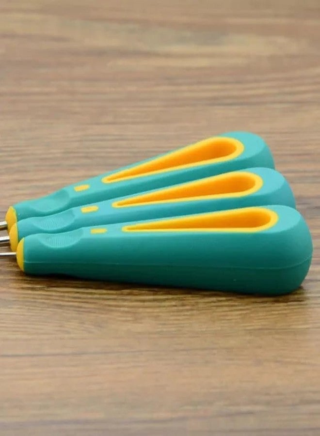 MATIN IMPEX Silicone Punch Tool - Cone Tip Drill Needle for Candle Wick Holes, Mold Piercing & Leather Crafting (Blue, Pack of 1) - Image 4