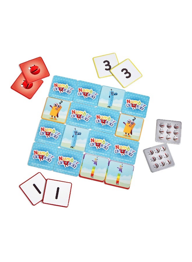 ليرننج ريسورسز لعبة مطابقة الذاكرة Numberblocks من Learning Resources، لعبة مطابقة ممتعة وتعليمية للأطفال، منتج مرخص رسميًا من Learning Resources - Image 3