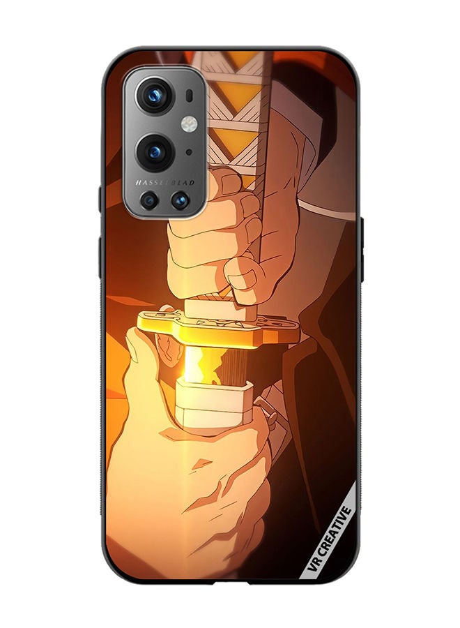 VR CREATIVE Protective Case Cover For OnePlus 9 Pro Sword Design Multicolour - Image 1
