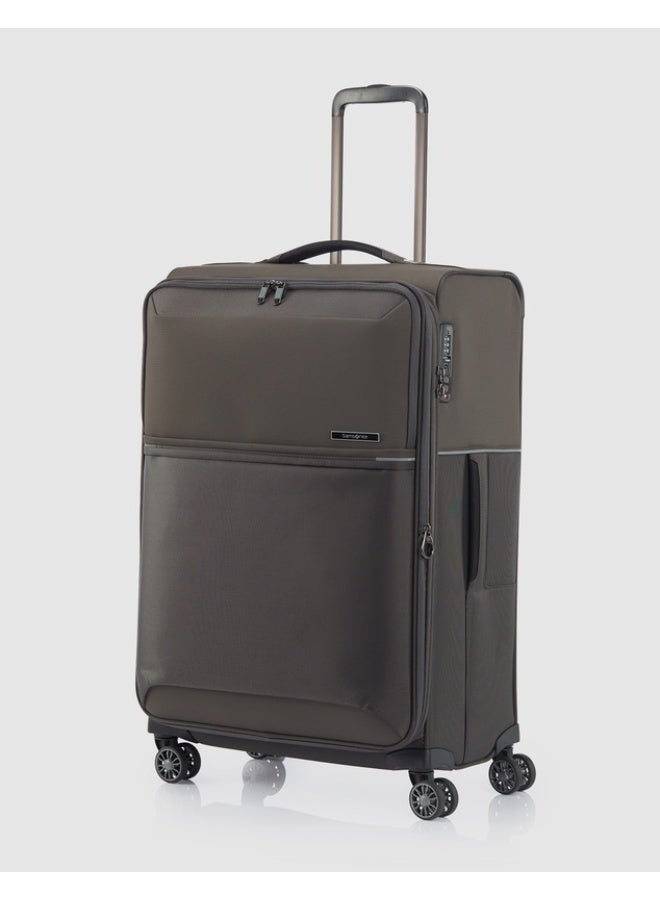 سامسونايت حقيبة سفر قابلة للتمدد 73H SP بطول 71 سم - رمادي بلاتيني (أمتعة ذات جانب ناعم) - Image 1