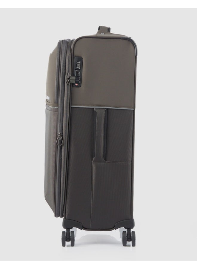 سامسونايت حقيبة سفر قابلة للتمدد 73H SP بطول 71 سم - رمادي بلاتيني (أمتعة ذات جانب ناعم) - Image 3