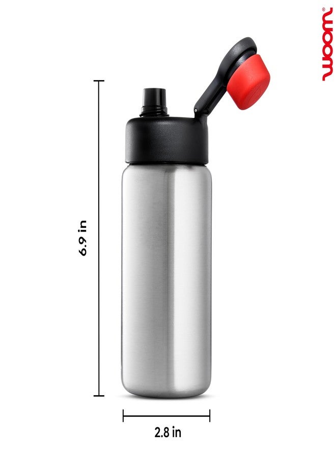 woom Glug Stainless Steel Bottle, Bicycle Compatible Water Bottle with Side-Load Mounting Cage for Youth & Child’s Bikes Accessory - Image 3