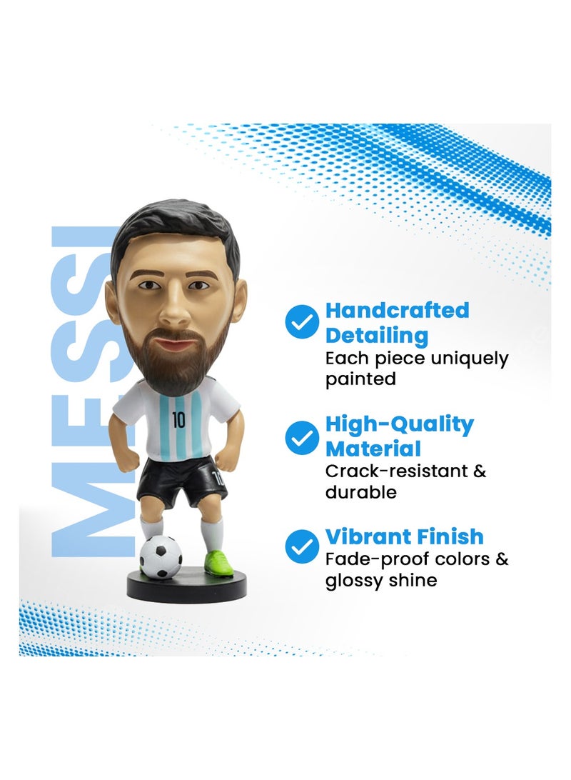PRINTSHOP4ME Football Super Hero Bobble Head for Car Dashboard or Desk and Football Stars Jersey keychain - Image 4