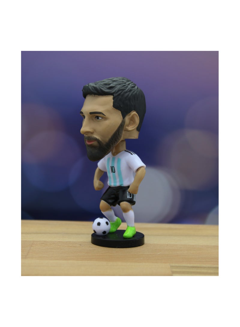 PRINTSHOP4ME Football Super Hero Bobble Head for Car Dashboard or Desk and Football Stars Jersey keychain - Image 2