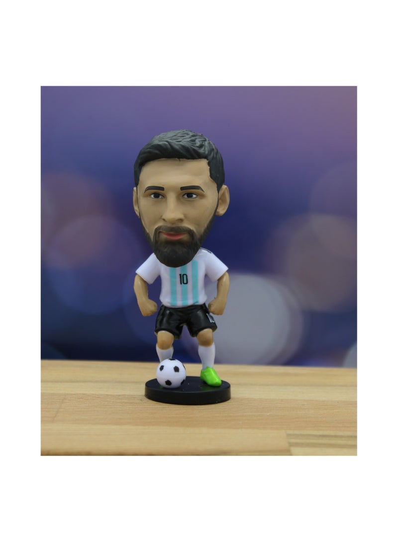 PRINTSHOP4ME Football Super Hero Bobble Head for Car Dashboard or Desk and Football Stars Jersey keychain - Image 1