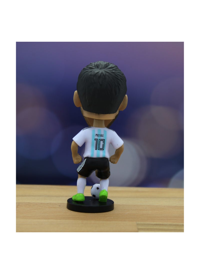 PRINTSHOP4ME Football Super Hero Bobble Head for Car Dashboard or Desk and Football Stars Jersey keychain - Image 4