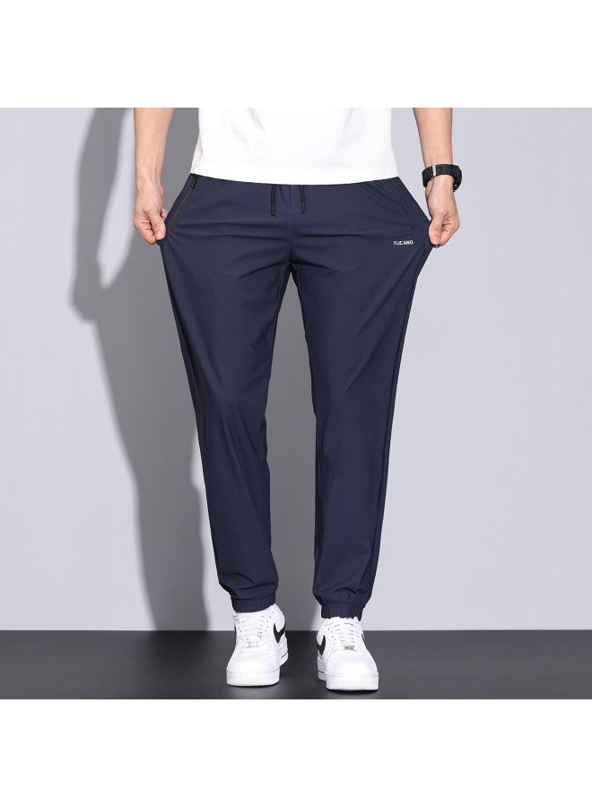 Tucano Cooling Function & Summer Thin Men's Ice Silk Casual Pants - Comfortable, Versatile, Breathable, Quick-dry Sports Trousers For Men - Image 5